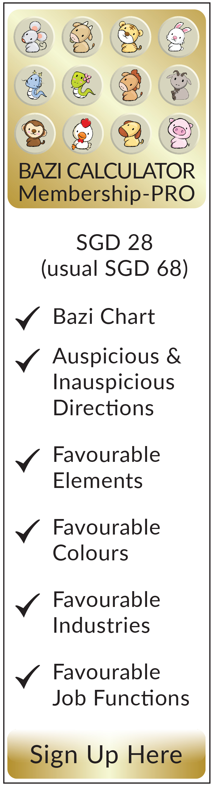 Free Bazi Chart